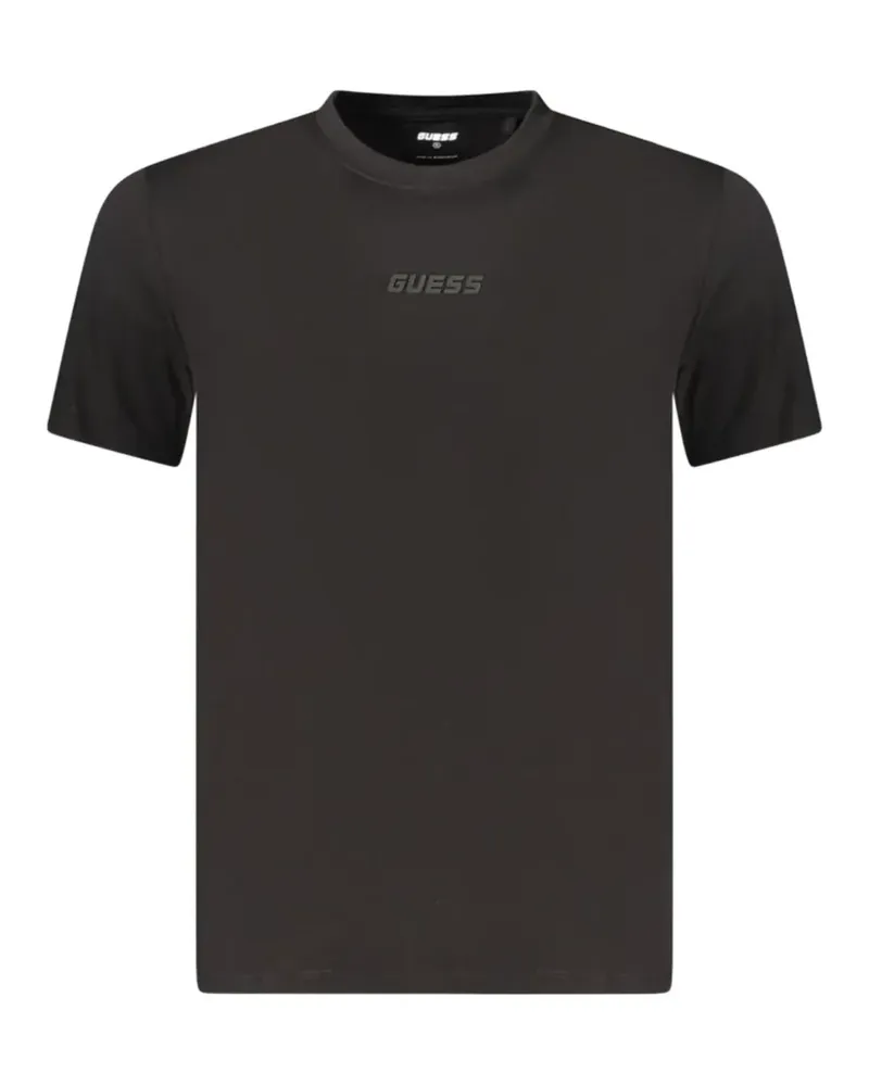 Guess T-Shirt mit rundem Ausschnitt - Schwarz Schwarz