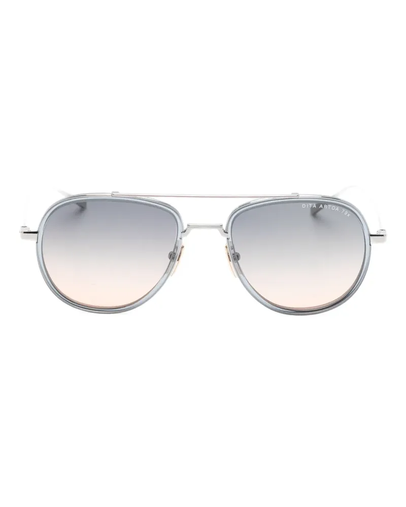 DITA Getönte Artoa.79 Pilotenbrille - Silber Silber