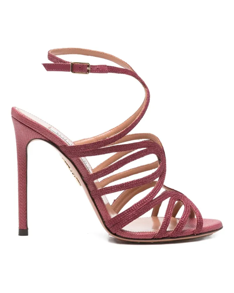 Aquazzura strappy stiletto sandals - Rot Rot