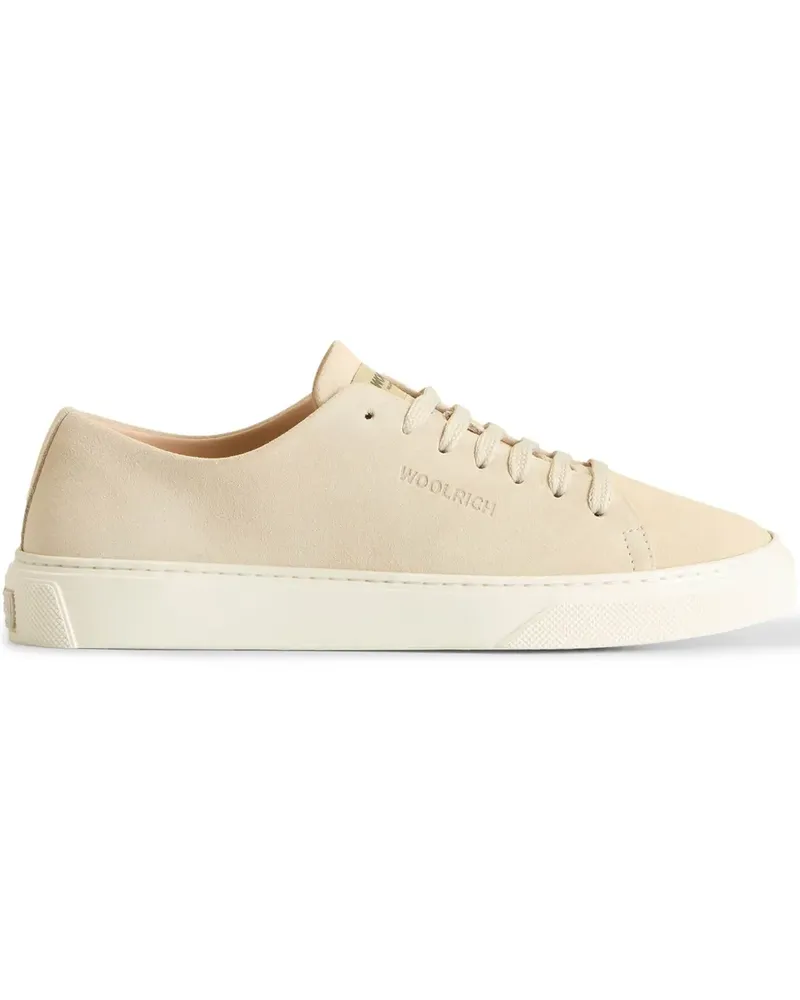Woolrich Sneakers aus Leder - Nude Nude