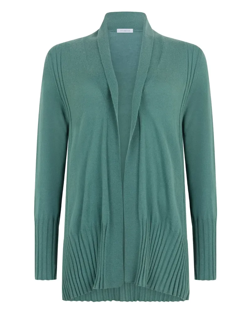 Malo open-front cardigan - Grün Grün