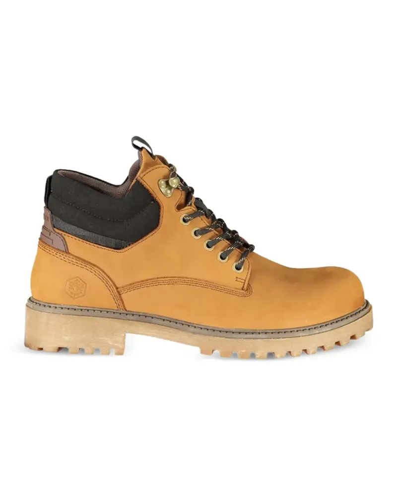 Lumberjack Schnürstiefel aus Leder - Braun Braun