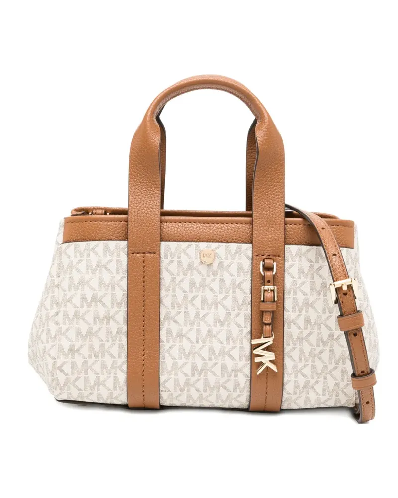 Michael Kors Kleine Romee Signature Tasche mit Logo - Nude Nude