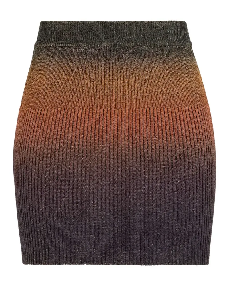 Roberto Cavalli Gestrickter Minirock - Orange Orange