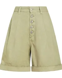 Etro Bermudashorts mit Fischgrätenmuster Grün