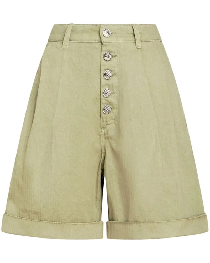 Etro Klassische Bermudas - Grün Grün