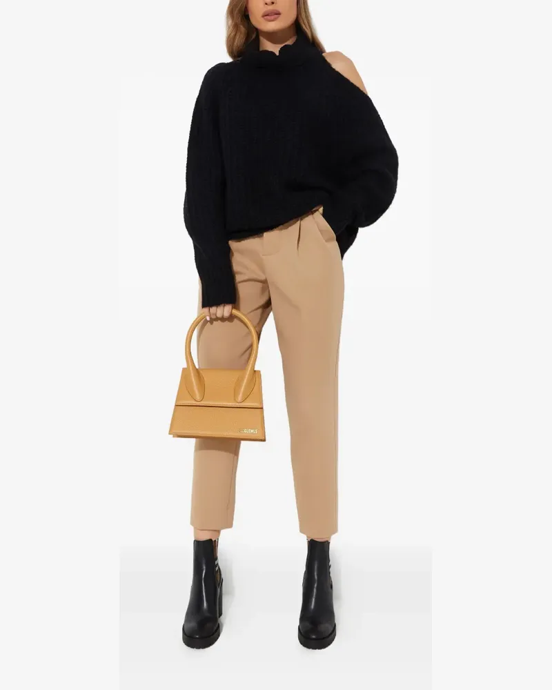 Marni cropped tapered trousers - Nude Nude