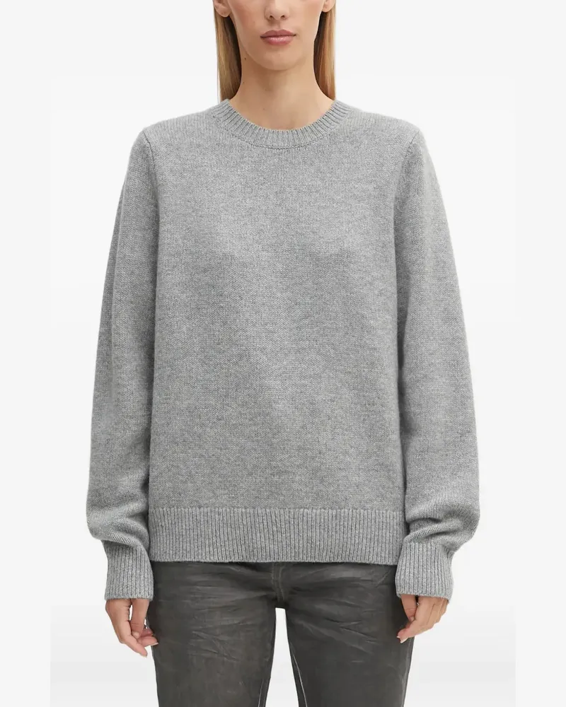 Barbour Pullover mit Rundhalsausschnitt - Grau Grau