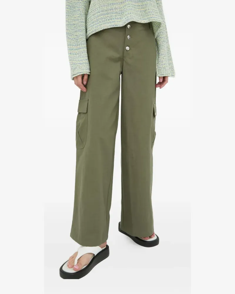 Résumé Cargohose mit Logo - Grün Grün