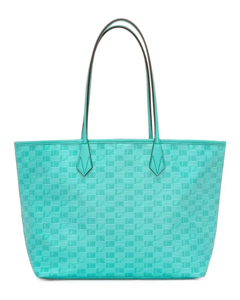 Moreau Paris MM Saint Tropez Tote Bag mit Reißverschluss - Blau Blau