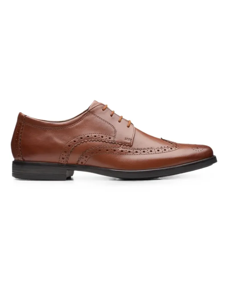 Clarks Howard Wing Budapester - Braun Braun