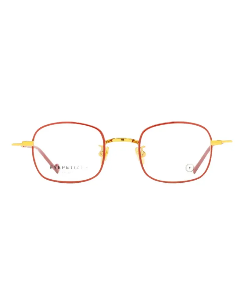 Eyepetizer Mojave square-frame glasses - Rot Rot