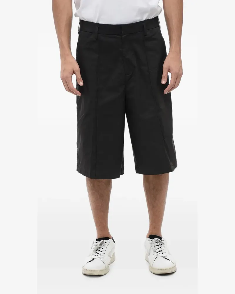 Neil Barrett Klassische Cargo-Shorts - Schwarz Schwarz