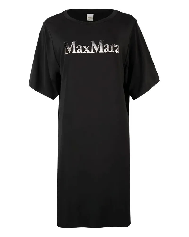 Max Mara Luna logo mini dress - Schwarz Schwarz