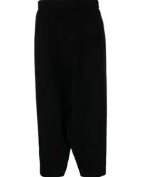 Comme des Garçons Klassische Cropped-Hose Schwarz