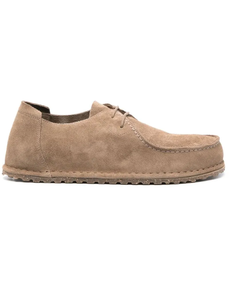 Birkenstock Utti Derby-Schuhe aus Wildleder - Braun Braun