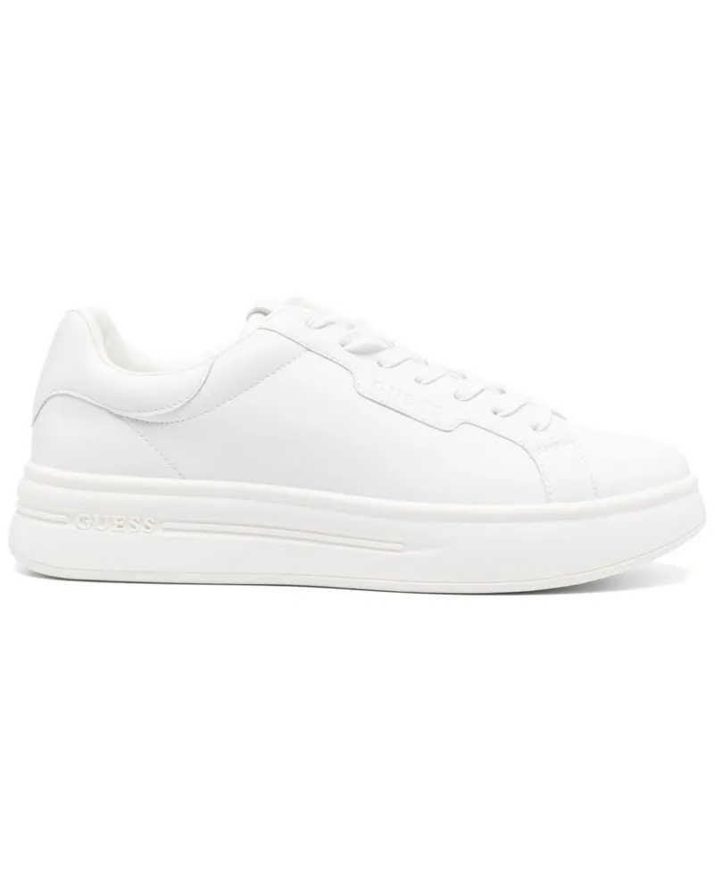 Guess Sneakers mit Logo-Prägung - Weiß Weiß