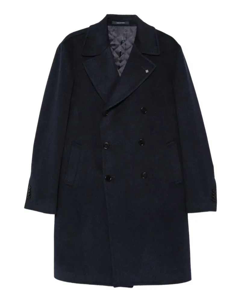 Tagliatore Doppelreihiger Mantel - Blau Blau