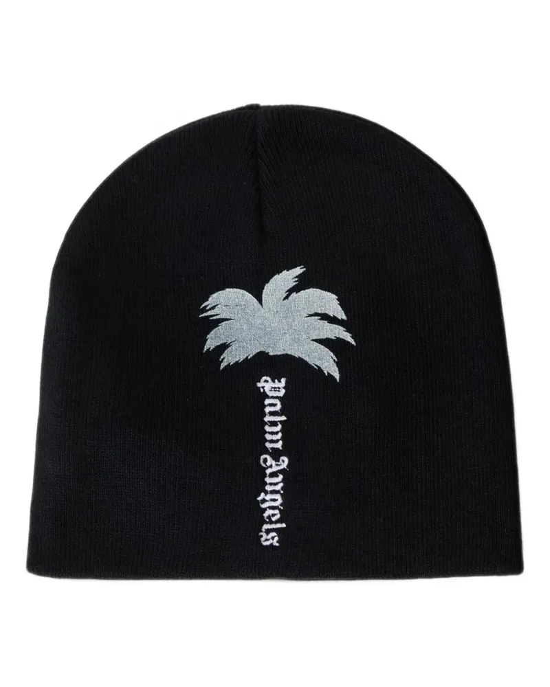 Palm Angels Palm Tree beanie hat - Schwarz Schwarz
