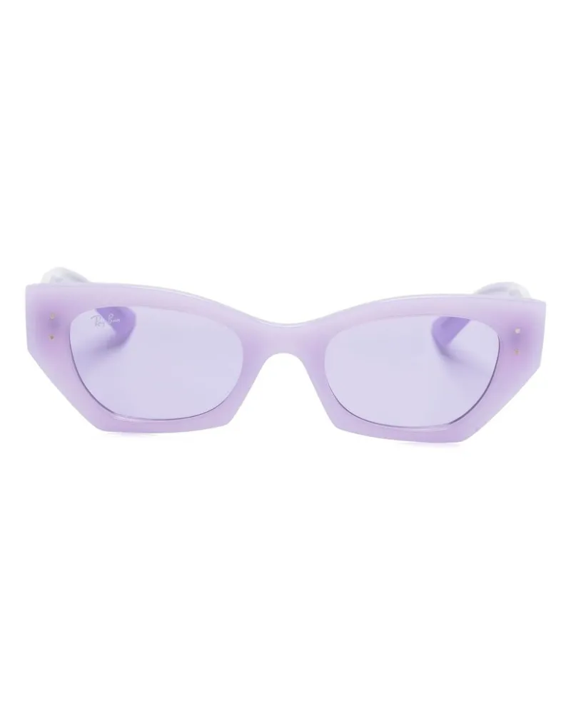 Ray Ban Zena Bio-Based Sonnenbrille mit Cat-Eye-Gestell - Violett Violett