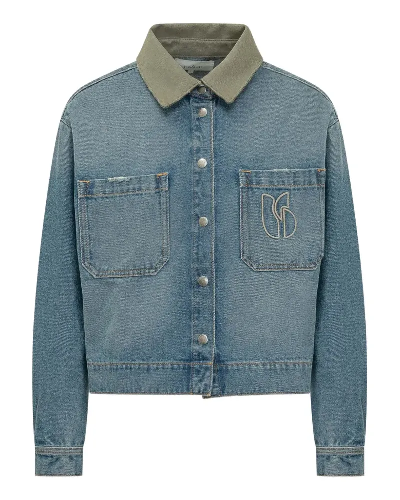 ba&sh Vigilio collar pocket jacket - Blau Blau