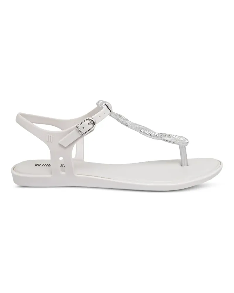 Melissa Solar M Chic Sandalen mit geflochtenem Riemen - Nude Nude