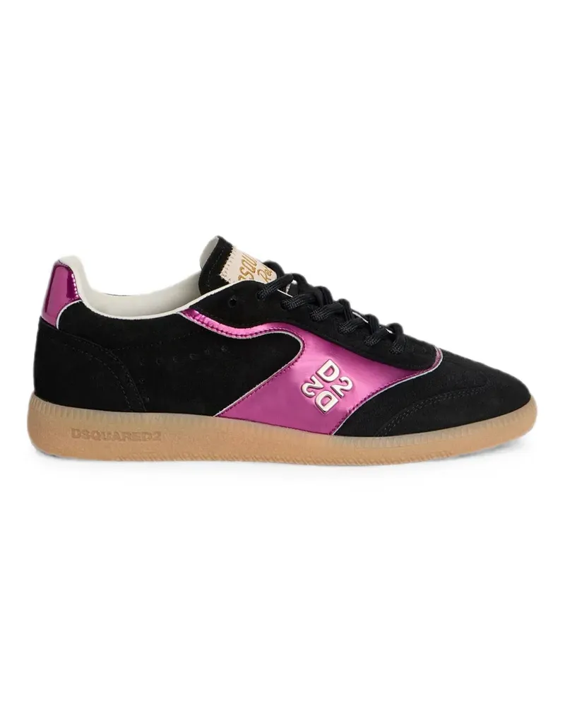Dsquared2 Rebels Sneakers mit Einsätzen - Schwarz Schwarz