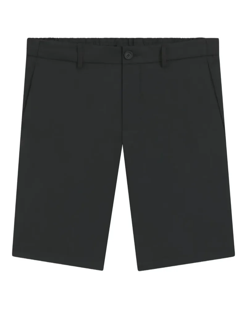HUGO BOSS Shorts mit Knopfverschluss - Schwarz Schwarz