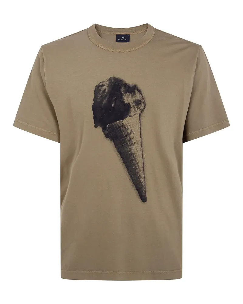 Paul Smith ice-cream print T-shirt - Grün Grün