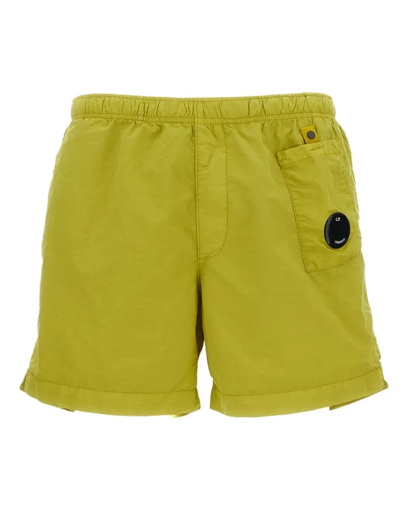 C.P. Company logo-detail swim shorts - Grün Grün