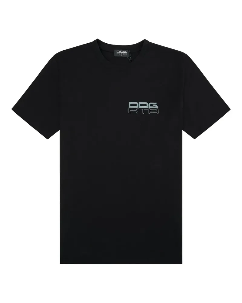 RTA Liam DDG Grid T-shirt - Schwarz Schwarz