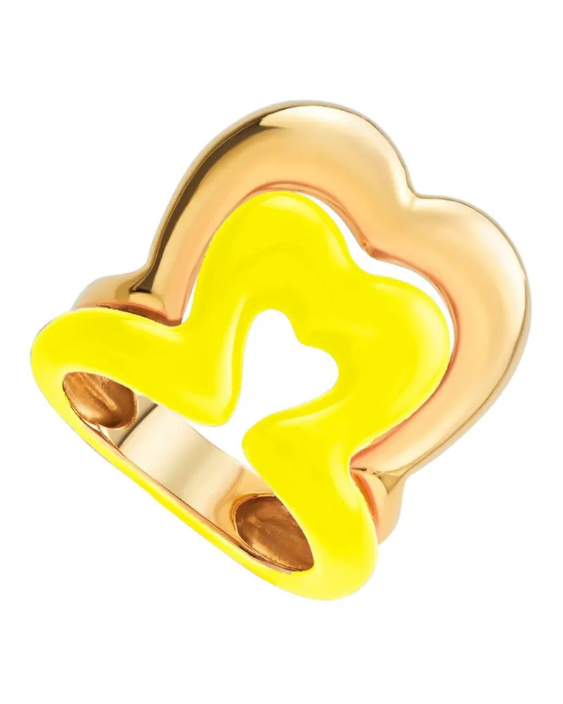 NeverNoT 18kt Ready to Burst Gelbgoldring Gold