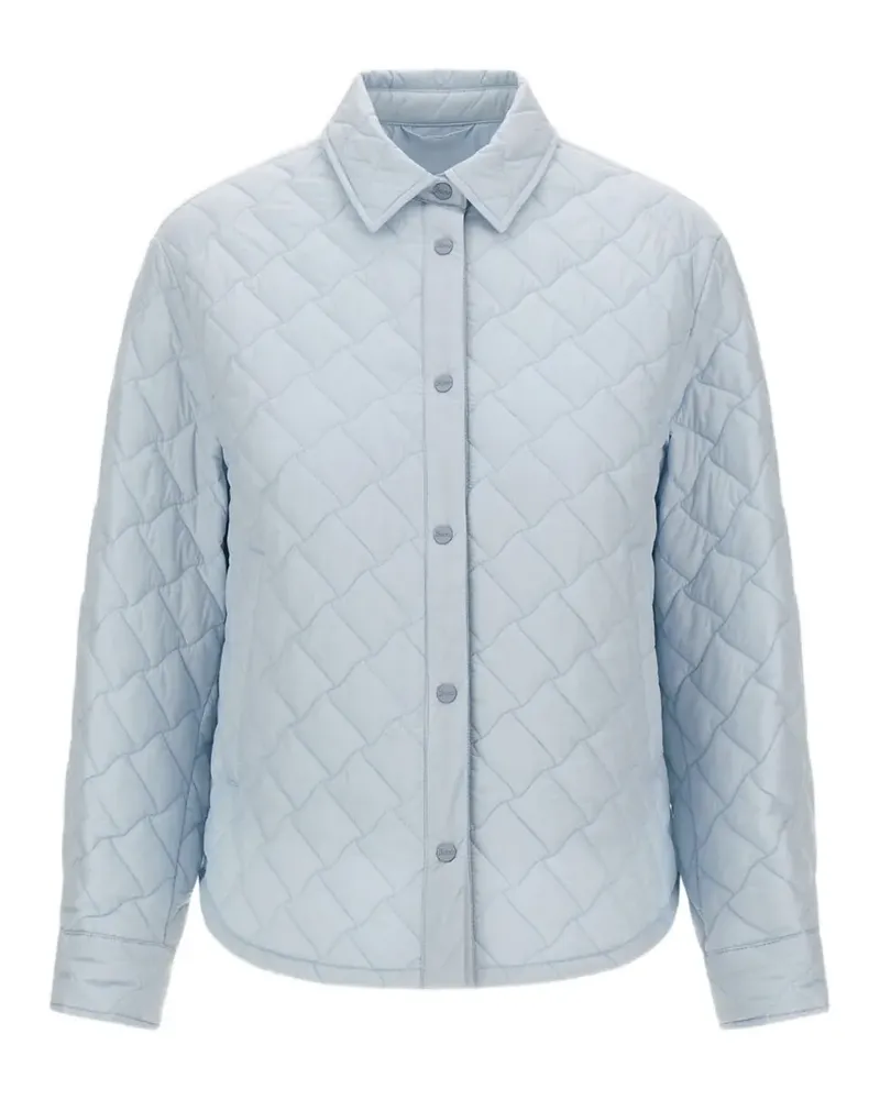 Herno diamond quilted shirt - Blau Blau