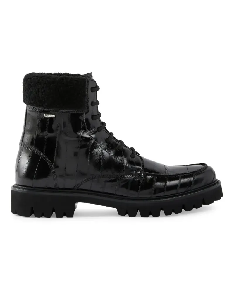 Giuseppe Zanotti Andris Stiefel - Schwarz Schwarz