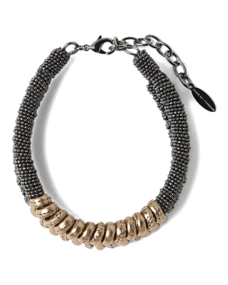 Brunello Cucinelli Armband mit Monili-Detail - Gold Gold