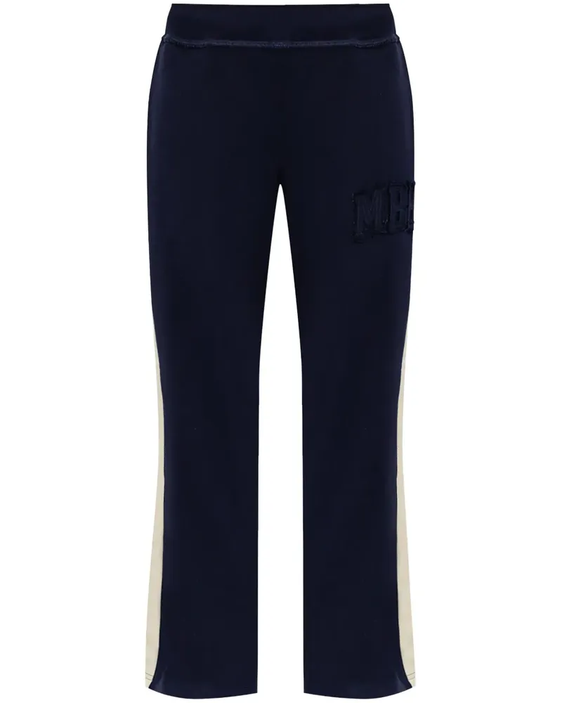 MISBHV Jogginghose mit Logo-Patch - Blau Blau