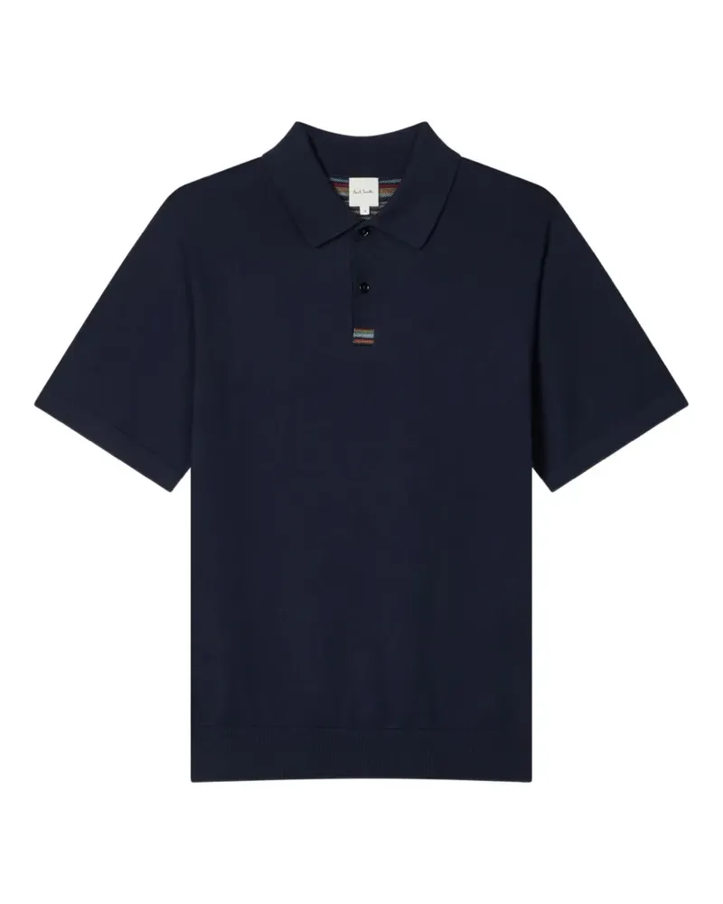 Paul Smith Poloshirt mit Knopfleiste - Blau Blau