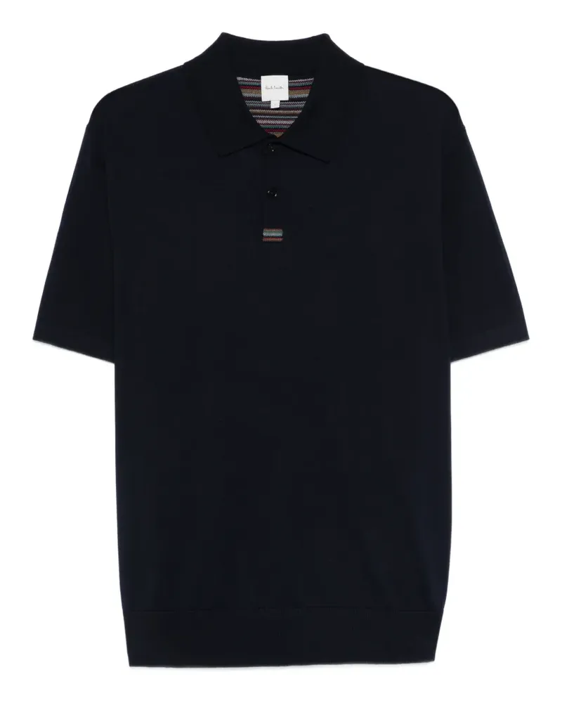 Paul Smith Poloshirt mit Knopfleiste - Blau Blau