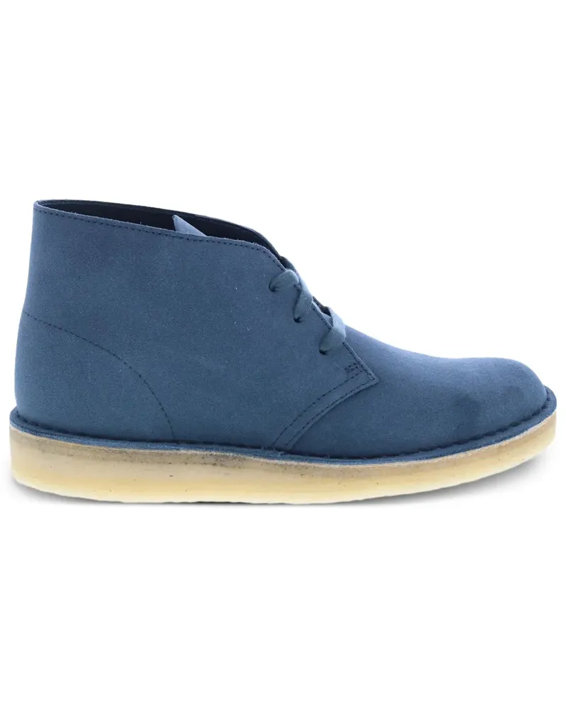Clarks Desert-Boots aus Wildleder - Blau Blau