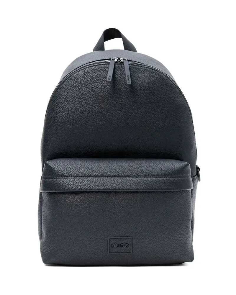 HUGO BOSS Strukturierter Rucksack - Schwarz Schwarz