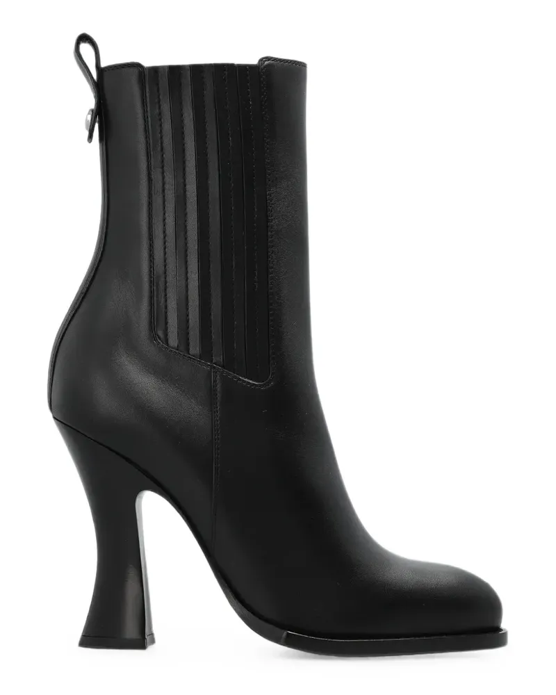 Burberry Pillar leather ankle boots - Schwarz Schwarz