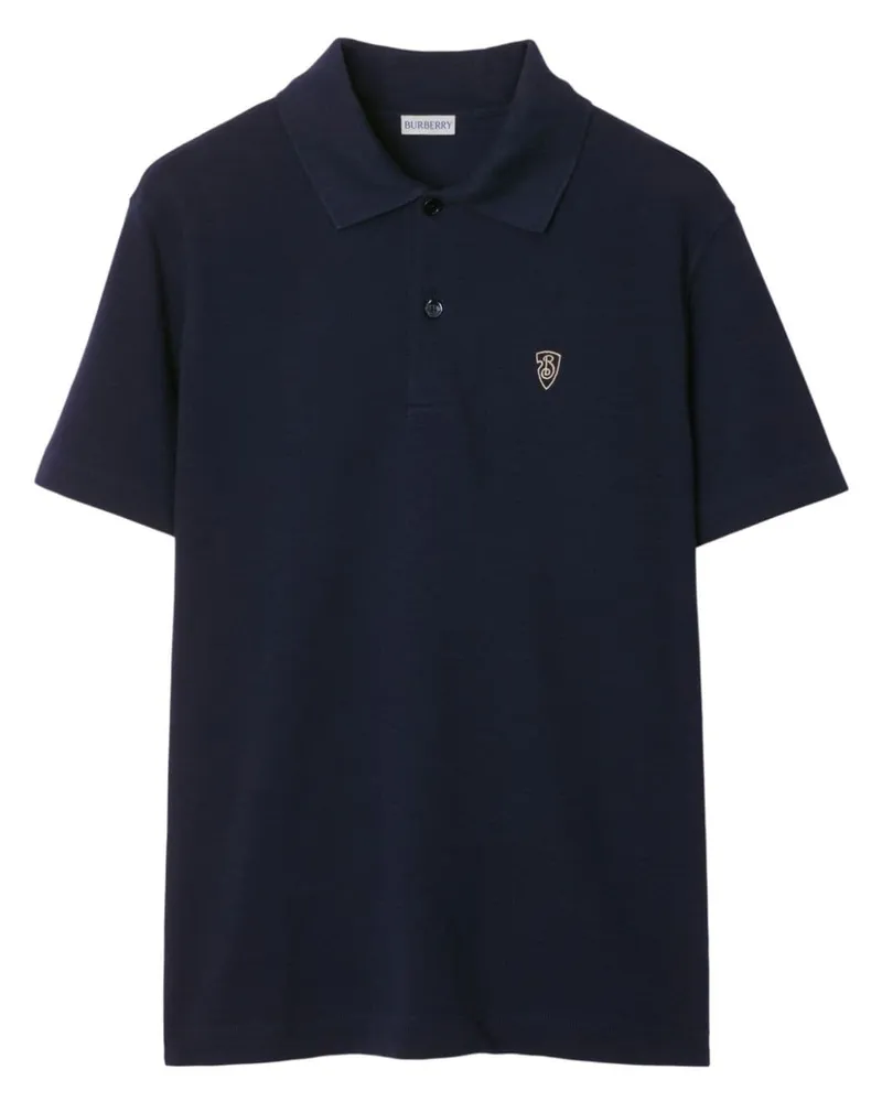 Burberry Klassisches Poloshirt - Blau Blau