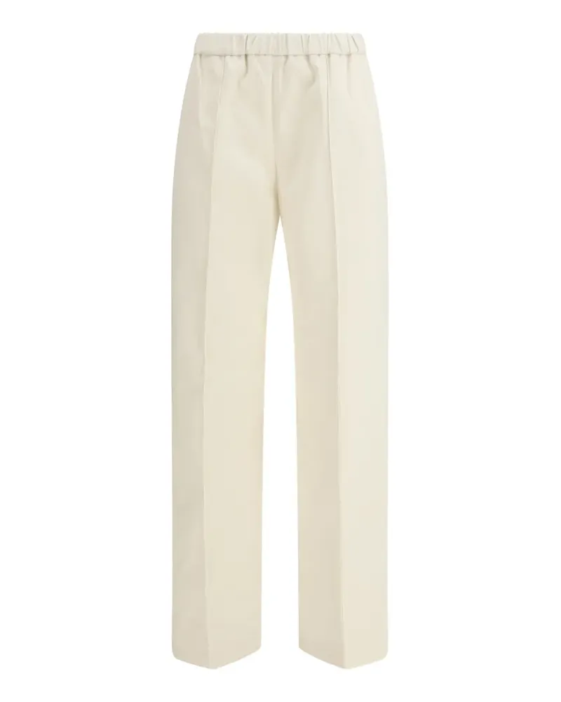 Fabiana Filippi elasticated-wiastband trousers - 0145 0145