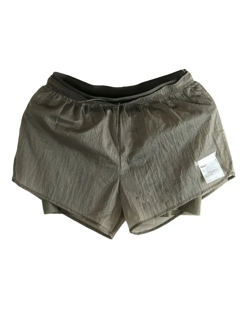 Satisfy Rippy™ 3 double-layer shorts - Grau Grau