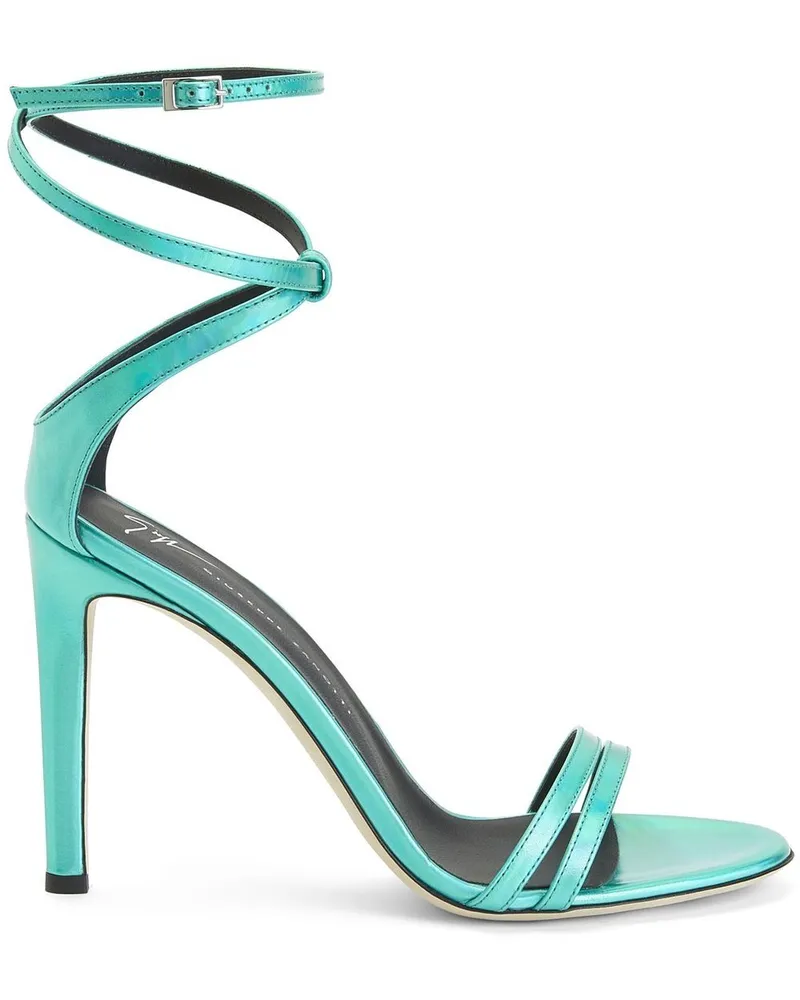 Giuseppe Zanotti Catia Sandalen 105mm - Blau Blau