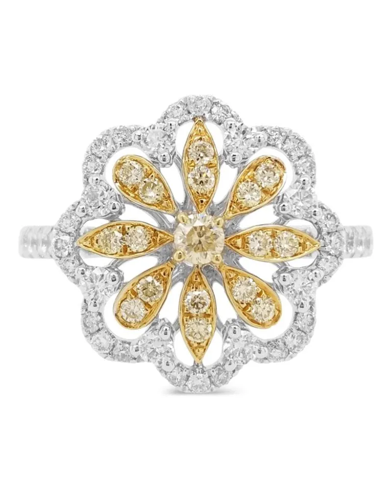 HYT Jewelry Ring aus Platin - Silber Silber