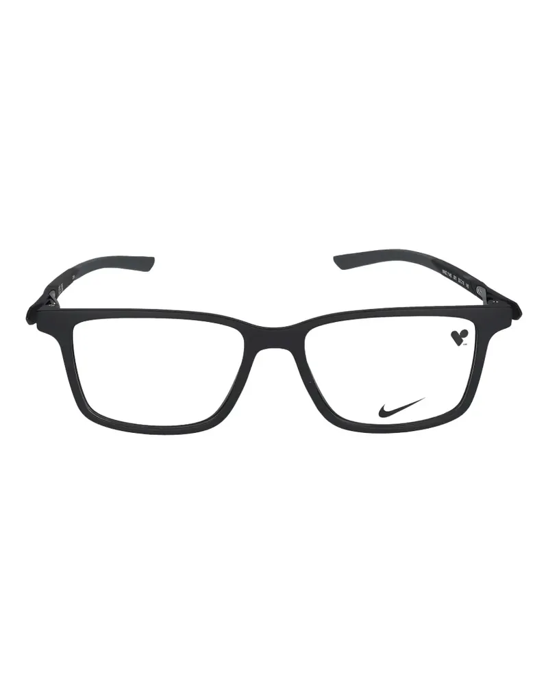 Nike rectangle-frame glasses - Schwarz Schwarz