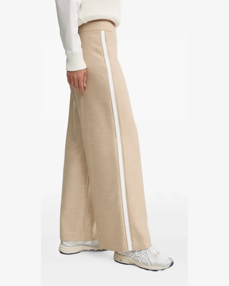 Sportalm side-stripe wide-leg trousers - Nude Nude