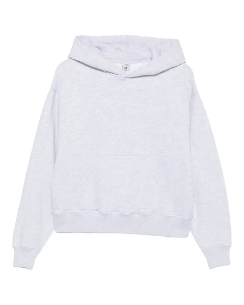 SPORTY & RICH logo-embroidered hoodie - Grau Grau