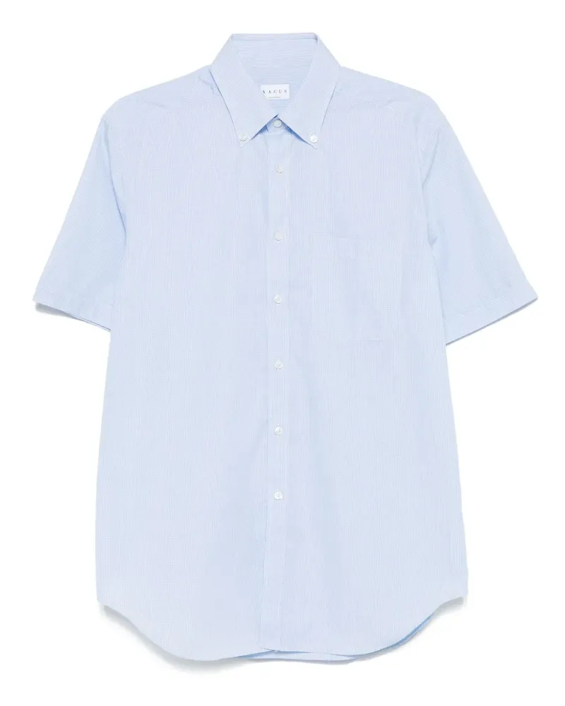 XACUS Hemd mit Vichy-Karo - Blau Blau